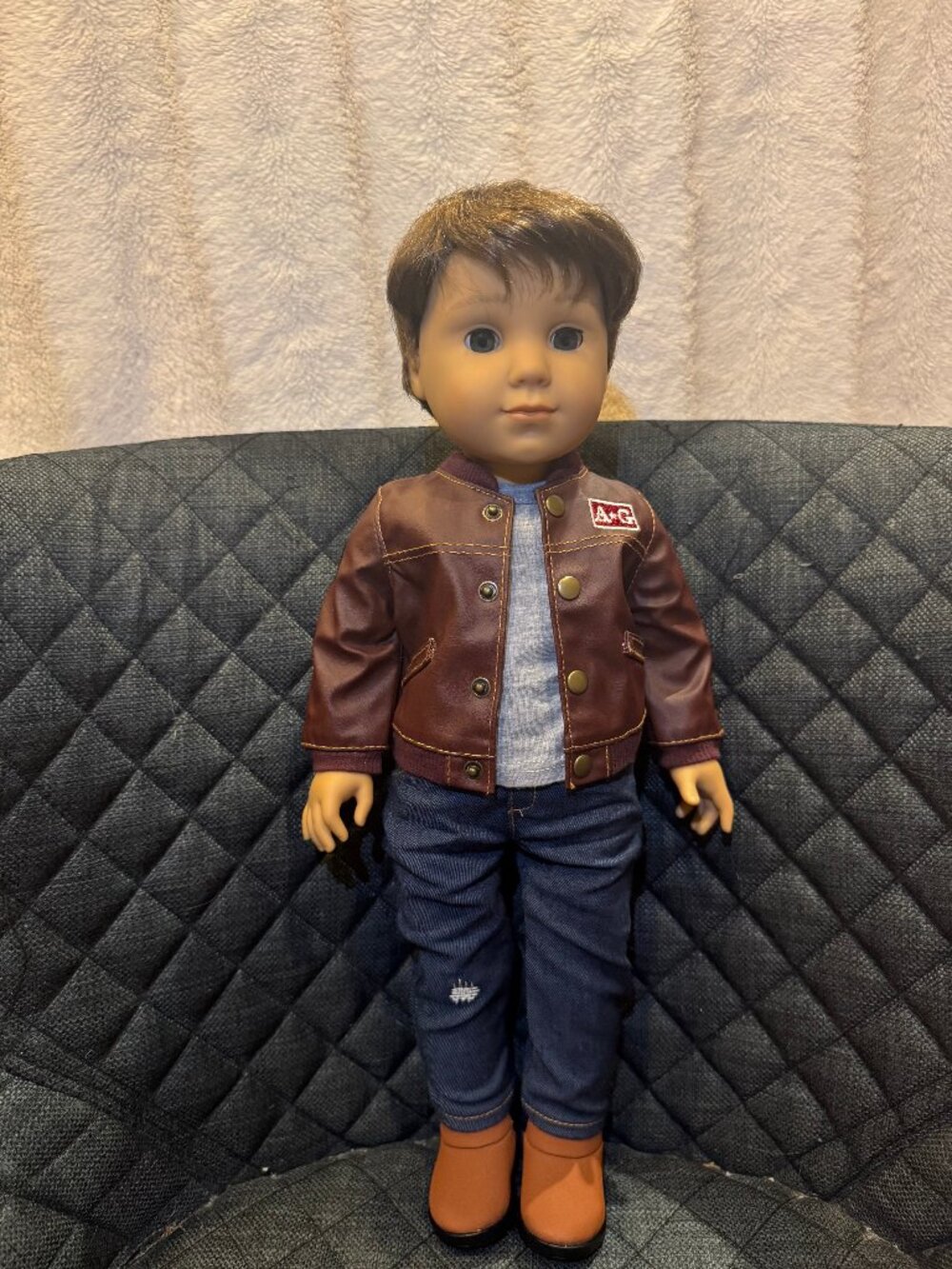 LIMITED 2017 American Girl Boy Doll - Logan
